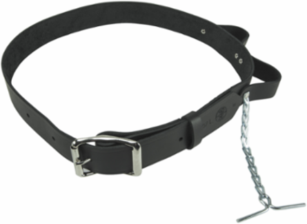Electrician's Leather Tool Belt, Large, 1-1/2 Inch Wide, Fits 38-46 Inch Waist
