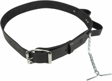 Leather Tool Belt, Medium, 32-40 Inch Waist, 1-1/2 Inch Wide