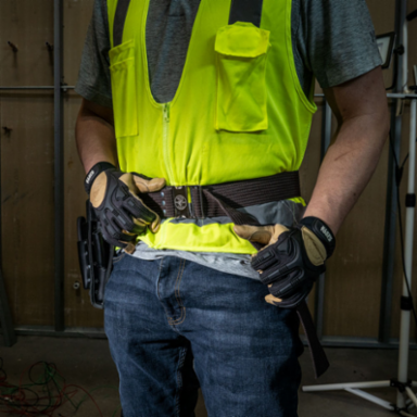 Adjustable PolyWeb Tool Belt, 2 Inch Wide, Fits Waist Sizes 32-48 Inch