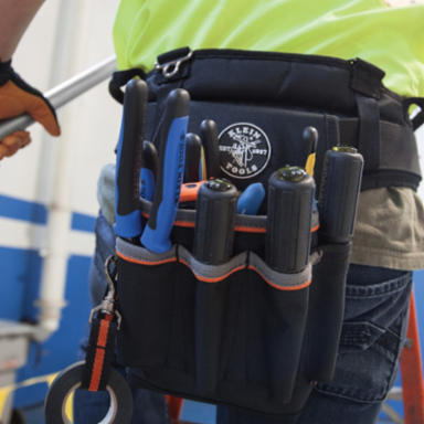 Tradesman Pro™ 6-Pocket Tool Pouch, 10.25 x 6.75 x 10.25 Inch, 1680d Ballistic Weave