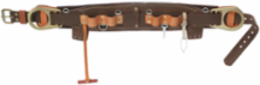 Semi-Floating Body Belt 18 Inch, 4-3/4 Inch Width, Leather, OSHA Compliant