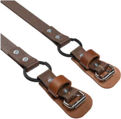 Ankle Straps for Pole Climbers 1 Inch Width, Neoprene Nylon, Durable, 0.504 lbs