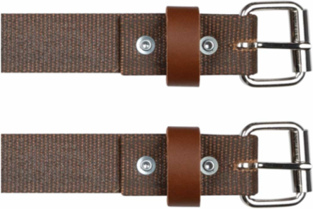 Neoprene-Impregnated Nylon Strap for Pole & Tree Climbers 1-1/4 x 26 Inch