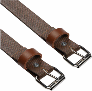 Neoprene-Impregnated Nylon Strap for Pole & Tree Climbers 1-1/4 x 26 Inch