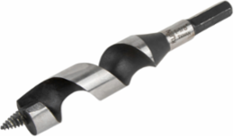 Steel Ship Auger Bit 1-1/8 Inch x 4 Inch, Heavy Duty with 7/16 Inch Hex Shank