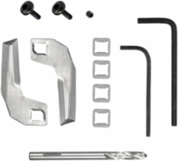 Replacement Blades and Bit Set for Adjustable Hole Saw, Includes 2 Blades, 1 Pilot Bit
