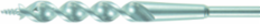 Flex Bit Auger 3/8 Inch x 54 Inch, Screw Point Tip, Spring Steel Shaft