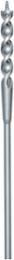 Flex Auger Bit, 3/8 Inch x 72 Inch, Screw Point Tip, Spring Steel Shaft