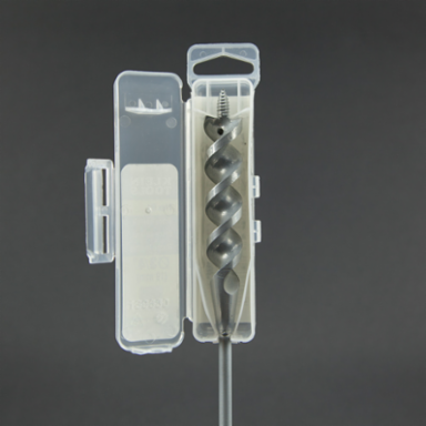 Flex Bit Auger, 3/4 Inch x 54 Inch, Screw Point Tip, Spring Steel Shaft