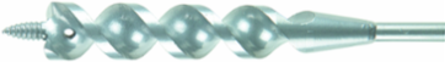 Flex Bit Auger, 3/4 Inch x 54 Inch, Screw Point Tip, Spring Steel Shaft