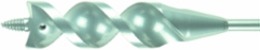 Flex Bit Auger 1 Inch x 54 Inch - Screw Point Tip, Spring Steel Shaft, 2 lbs