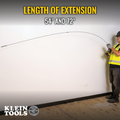 Flex Bit Extension 54 Inch 1/4 Inch Shank for 3/4 Inch Bits and Larger