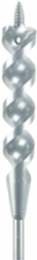 Flex Bit Auger 3/4 Inch x 72 Inch, Screw Point Tip, Spring Steel Shaft