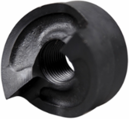 1.951-Inch Knockout Punch for 1-1/2-Inch Conduit, Max 10 Gauge Steel