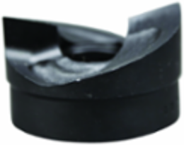 1.951-Inch Knockout Punch for 1-1/2-Inch Conduit, Max 10 Gauge Steel