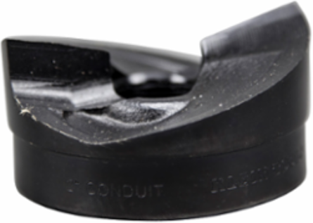 2.416 Inch Knockout Punch for 2 Inch Conduit, cuts up to 10 Gauge Mild Steel