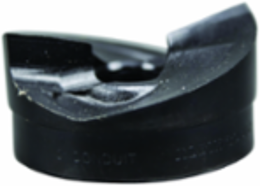 2.416 Inch Knockout Punch for 2 Inch Conduit, cuts up to 10 Gauge Mild Steel
