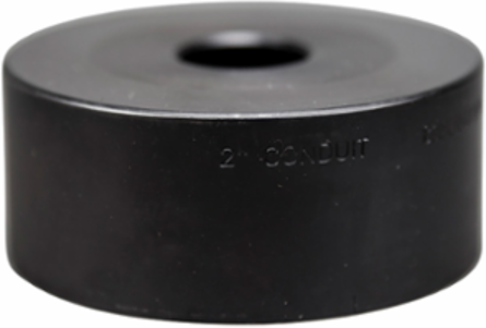 2.416-Inch Knockout Die for 2-Inch Conduit, 10 Gauge Steel Capacity