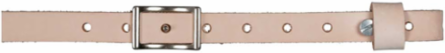 Soft Leather Work Belt Suspenders, One Size Fits Most, Light Brown Leather