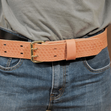 Heavy Duty Leather Tool Belt, X-Large 2-Inch Wide, Waist 44-52 Inch