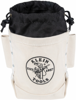 Top Closing Bolt Bag, 5 x 10 x 9 Inch, Heavy-Duty Canvas, Tunnel Connection
