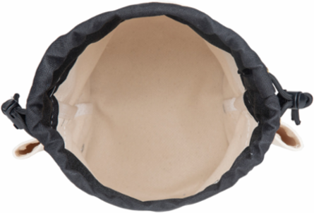 Top Closing Bolt Bag, 5 x 10 x 9 Inch, Heavy-Duty Canvas, Tunnel Connection
