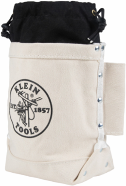 Top Closing Bolt Bag, 5 x 10 x 9 Inch, Heavy-Duty Canvas, Tunnel Connection