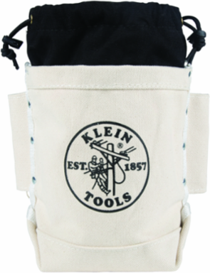 Top Closing Bolt Bag, 5 x 10 x 9 Inch, Heavy-Duty Canvas, Tunnel Connection