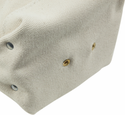 Canvas Tool Bag, Bull Pin & Bolt Bag with Drain Holes, 5 x 9 x 10 Inch