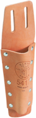 Leather Bull Pin Holder with Slotted Connection, 2 Inch Belt Width