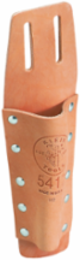 Leather Bull Pin Holder with Slotted Connection, 2 Inch Belt Width