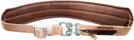 Padded Leather Quick-Release Belt, Medium, 34-38 Inch Waist, Heavy-Duty Leather