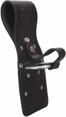 Leather Hammer Holder with Tunnel Loop, 4 Inch Belt Width, 2 Position Strap
