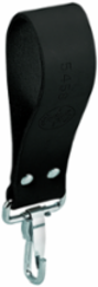 Leather Snap Loop, 4 Inch Width, Tunnel Belt Connection, Durable Construction