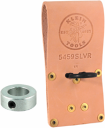 Leather Connecting Bar Holder for 7/8 Inch Bars, Fits Belts Up to 3-1/2 Inch