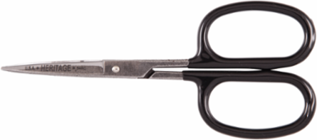 Rubber Flashing Scissor with Curved Blade, 5-1/2 Inch, Carbon Steel Blade, Nickel Plated