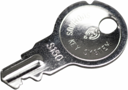 Replacement Keys for Insulated Tool Kit Cases, 1.35 Inch Depth, 0.675 Inch Width