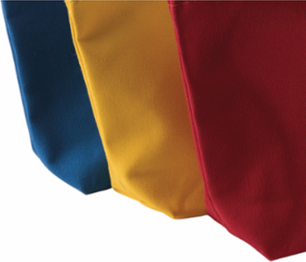 Large Canvas Zipper Tool Pouches - 18 Inch x 8 Inch x 3.5 Inch, Assorted Colors, 3-Pack