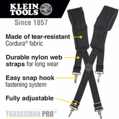 Tradesman Pro™ Suspenders, One Size Fits Most, Durable Cordura® Fabric