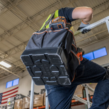 Tradesman Pro™ Tool Tote 10 Inch, 40 Pockets, 1680d Ballistic Weave