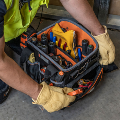 Tradesman Pro™ Tool Tote 10 Inch, 40 Pockets, 1680d Ballistic Weave