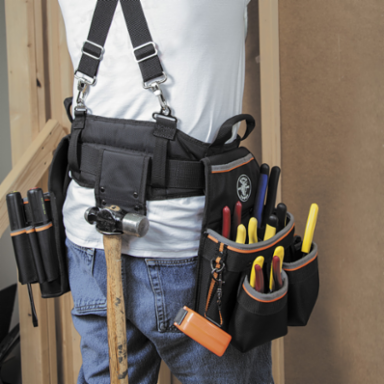 Tradesman Pro™ Electrician's Tool Belt, XL, 40-44 Inch Waist, Rugged 1680d Material