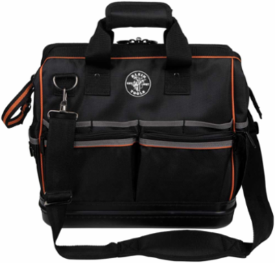 Tradesman Pro™ Lighted Tool Bag, 31 Pockets, 15 Inch, 1680d Ballistic Weave