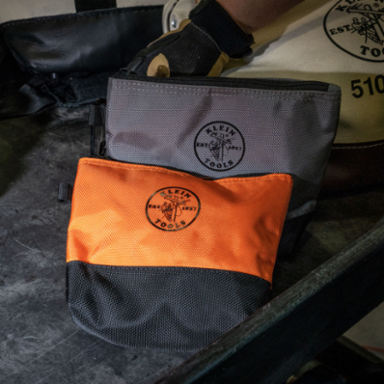 Stand-Up Zipper Bags, 2-Pack, 6-1/2 Inch & 7-1/2 Inch, 1680d Ballistic Nylon