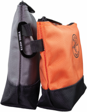 Stand-Up Zipper Bags, 2-Pack, 6-1/2 Inch & 7-1/2 Inch, 1680d Ballistic Nylon