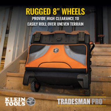 Tradesman Pro™ Rolling Tool Bag, 22 Inch, 250 lbs Capacity, 19 Pockets