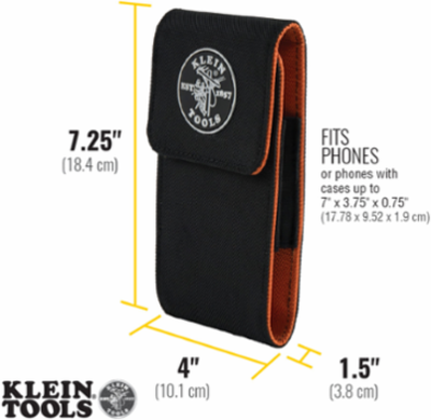 Tradesman Pro™ Phone Holder XX-Large, Fits Phones up to 7 x 3.75 x 0.75 Inch, 1680d Ballistic Weave