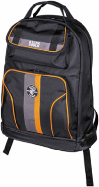 Tradesman Pro Tool Backpack, 35 Pockets, 17.5 Inch Height, Black