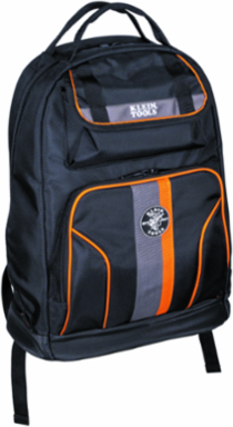 Tradesman Pro Tool Backpack, 35 Pockets, 17.5 Inch Height, Black