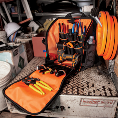Tradesman Pro™ Tool Backpack, 21 Pockets, 745 cu in Capacity, 1680d Ballistic Weave